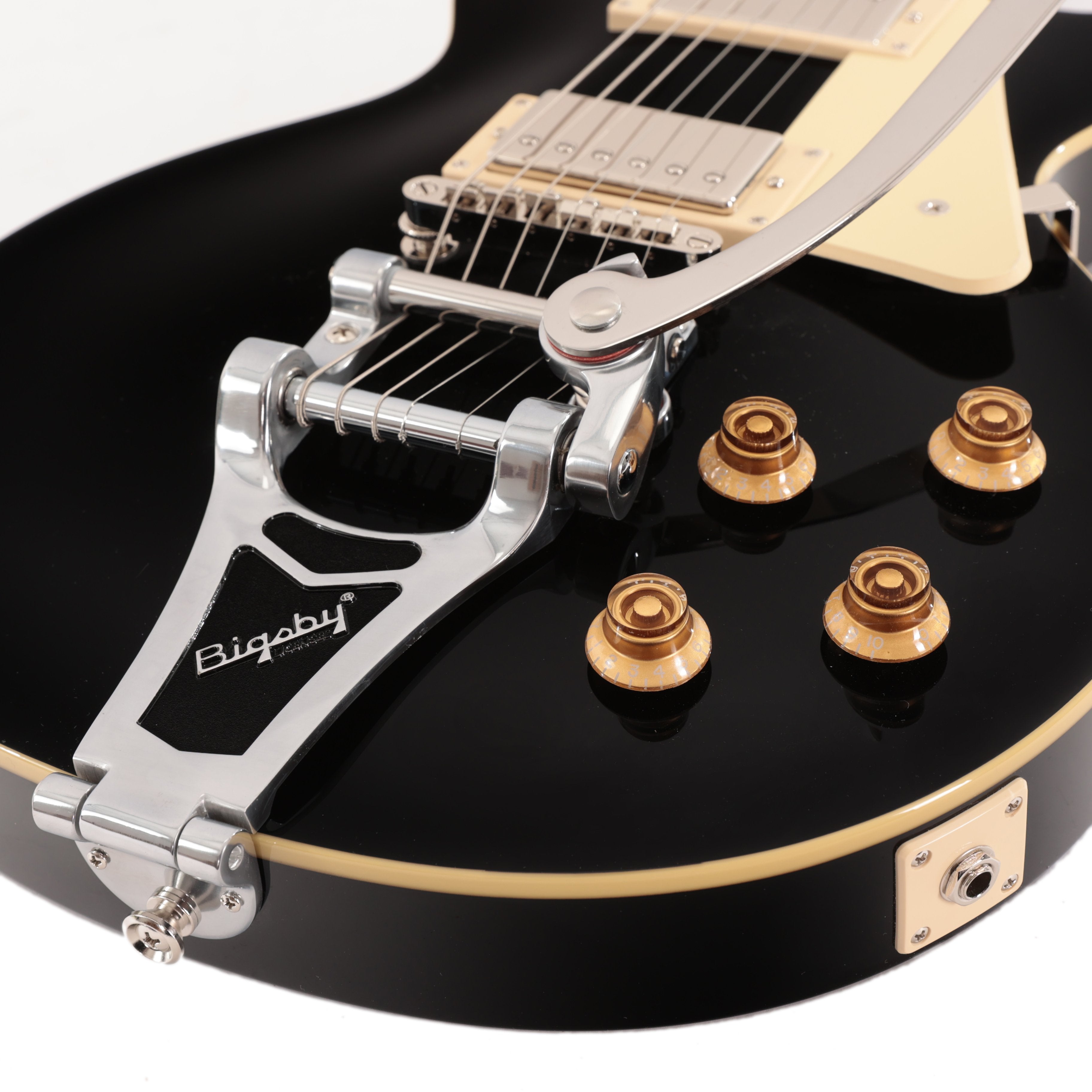 Epiphone Les Paul 50s Bigsby in Black– Island Music Centre